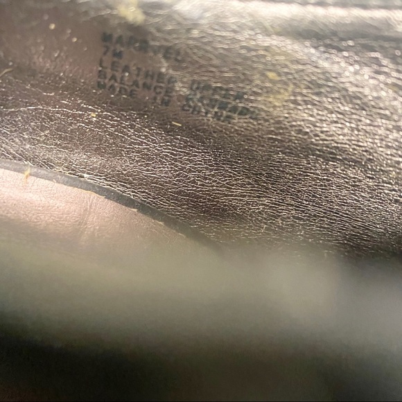 Steve Madden leather gold studded black booties size 7 - Picture 7 of 7